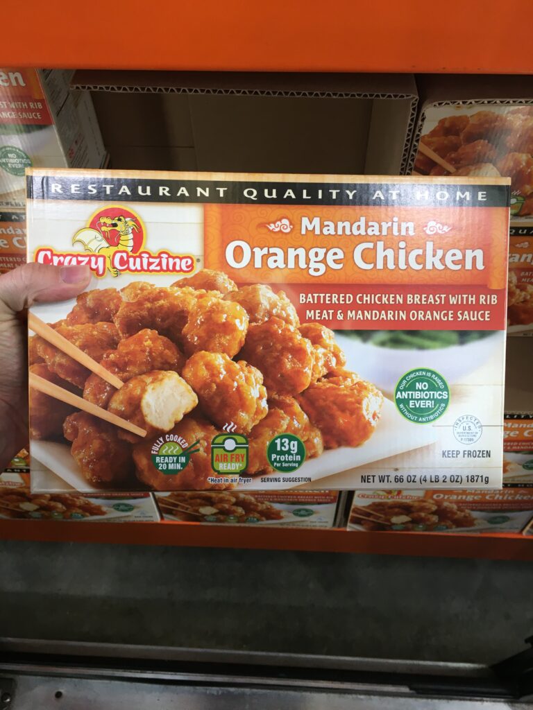 Crazy Cuizine Mandarin Costco Orange Chicken Review