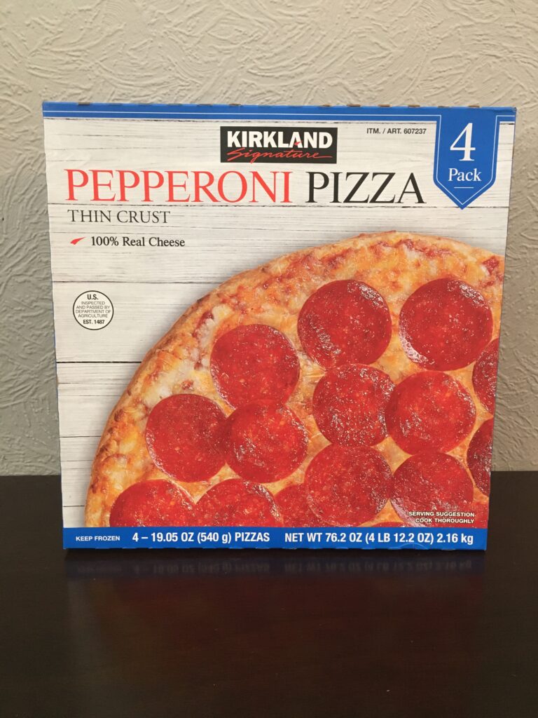 Kirkland Signature Frozen Peperoni Pizza Review