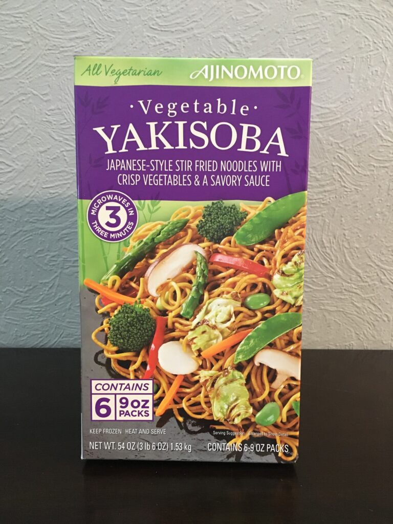 Costco Ajinomoto Frozen Vegetable Yakisoba Noodles Review