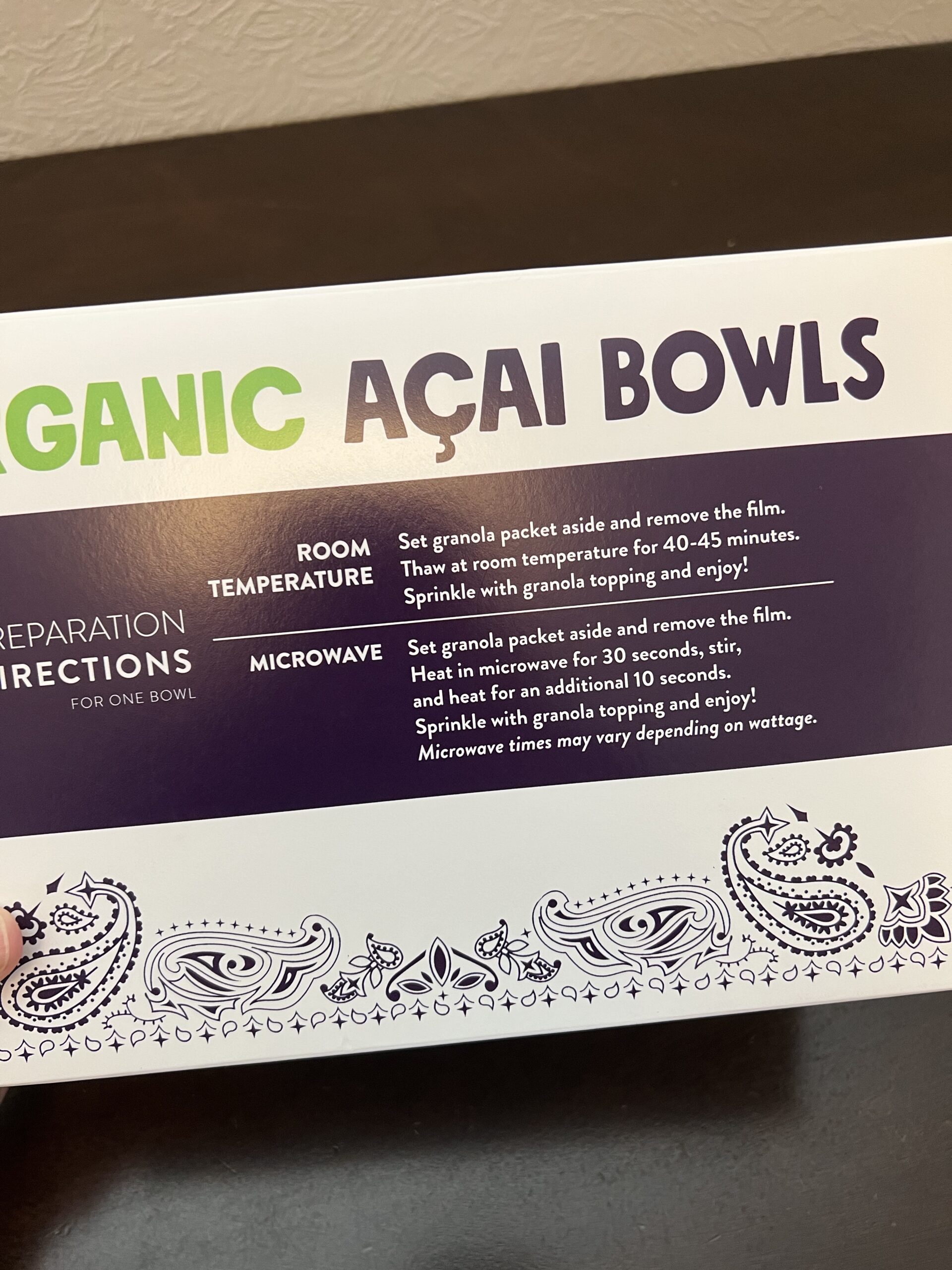 Costco Acai Bowls by Tattooed Chef Review