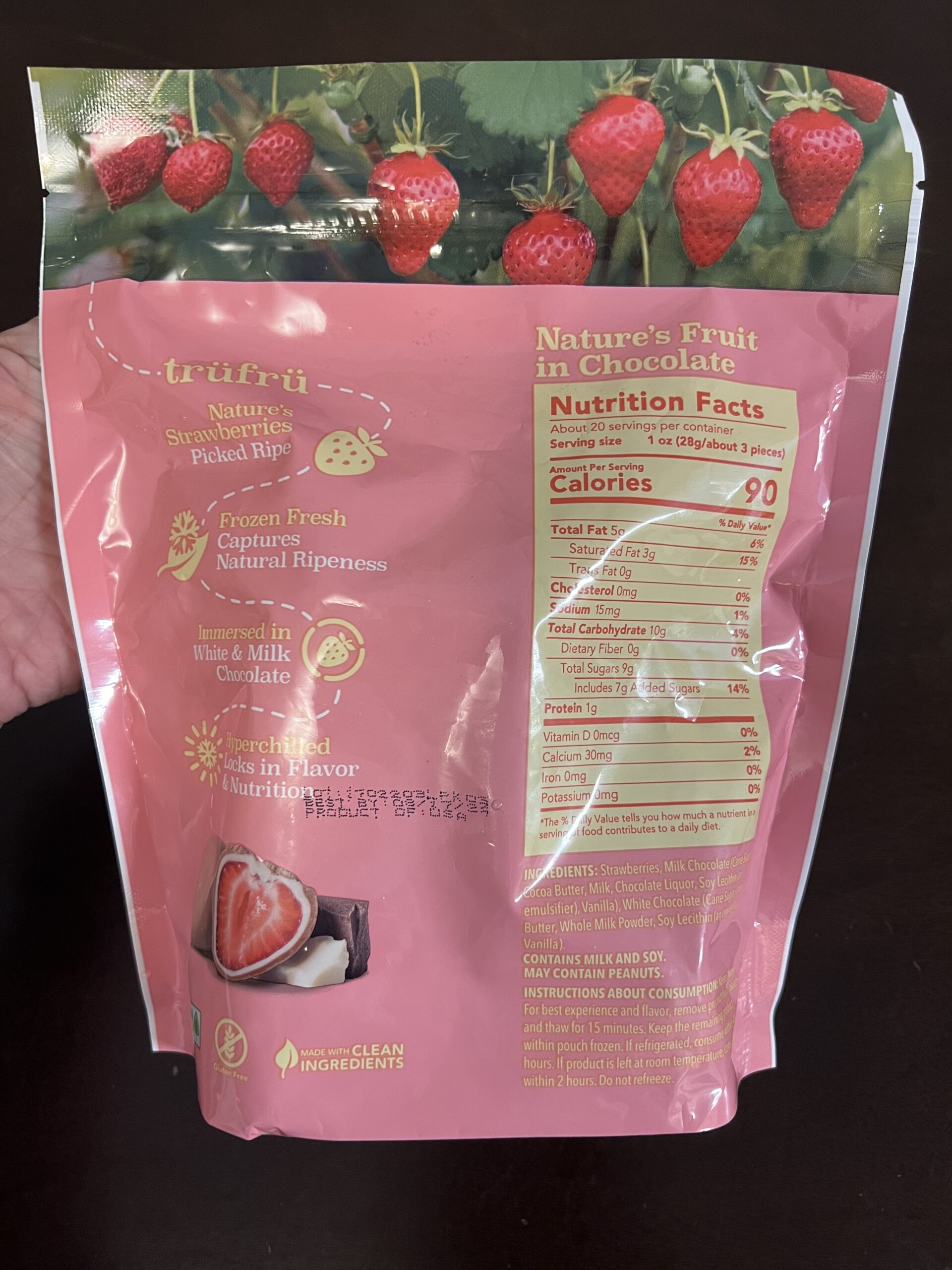 Tru Fru Chocolate Covered Strawberries at Costco Review