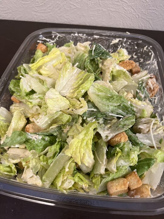 Costco Caesar Salad With Dressings and Croutons Review