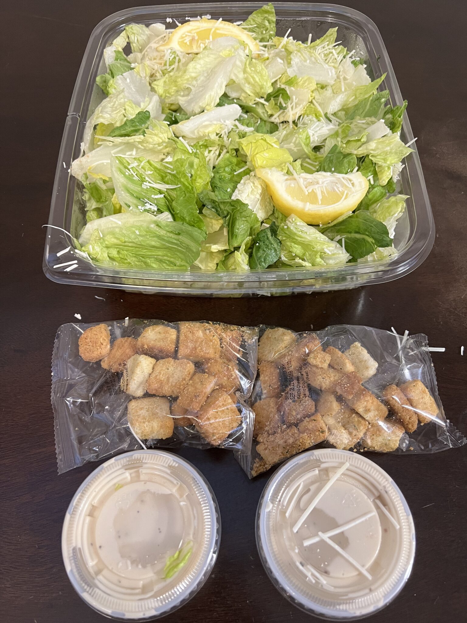 Costco Caesar Salad With Dressings and Croutons Review