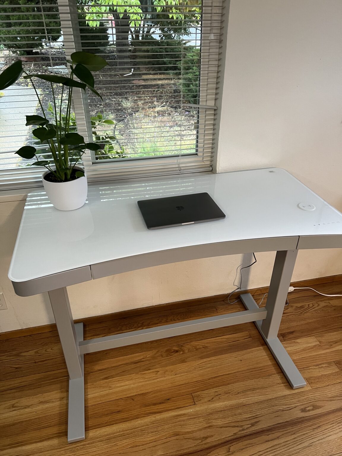 Tresanti Adjustable Stand Up Desk at Costco Review (I love My New Desk!)