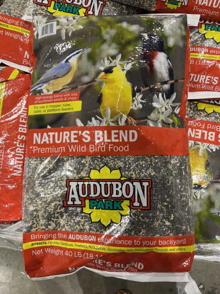 40 Pound Bags of Wild Bird Seed at Costco