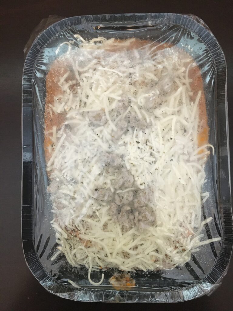 frozen kirkland lasagna
