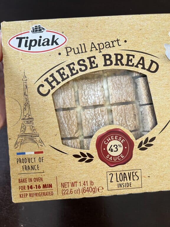 Tipiak Pull Apart Cheese Bread at Costco Review