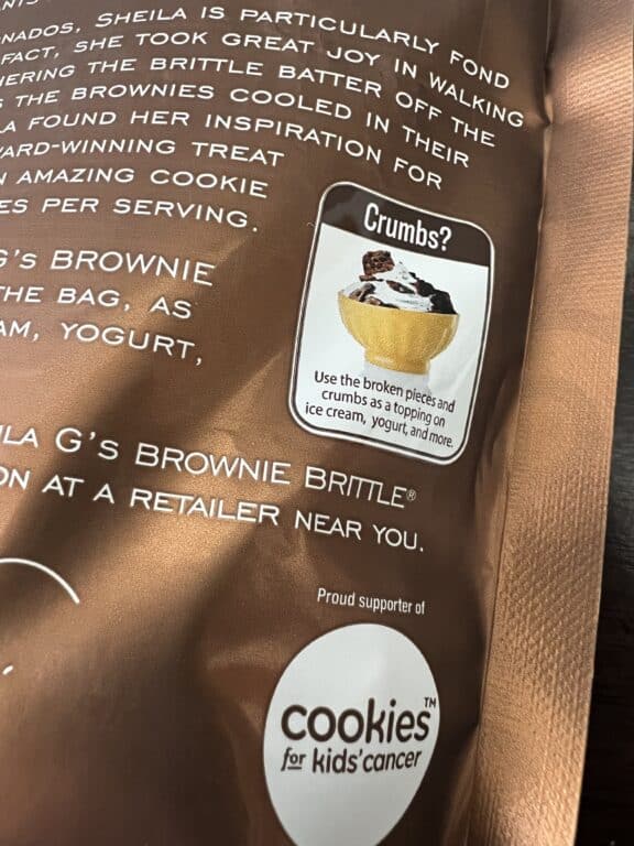 Sheila G’s Brownie Brittle From Costco Review