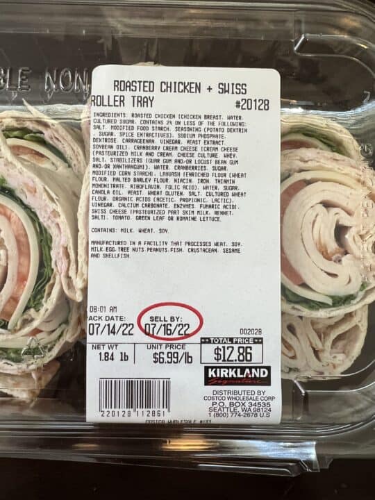 Costco Roasted Chicken and Swiss Roller Tray Review