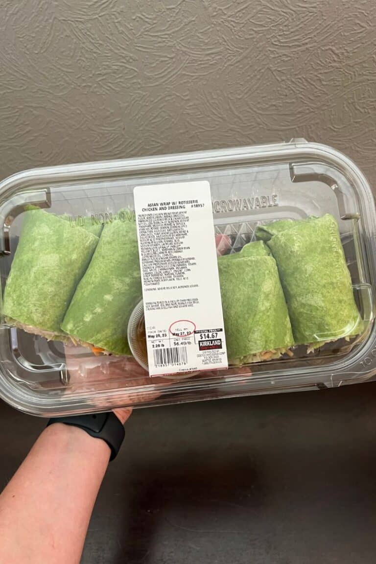 Costco Asian Chicken Wrap Review 