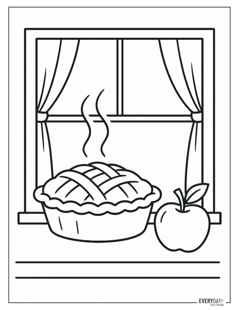 Apple Coloring Pages - Free Printables